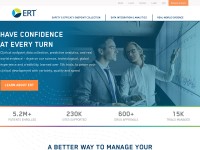 Desktop screenshot for ert.com