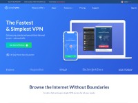 Desktop screenshot for safervpn.com