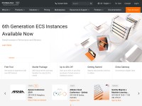 Desktop screenshot for alibabacloud.com