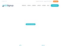 Desktop screenshot for 123signup.com