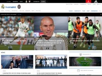 Desktop screenshot for realmadrid.com