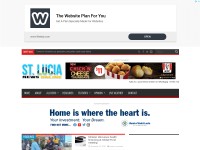 Desktop screenshot for stlucianewsonline.com