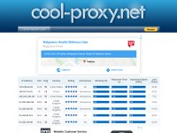 Screenshot of cool-proxy.net