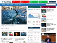 Desktop screenshot for equities.com