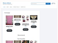 Desktop screenshot for waveestore.com