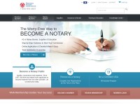 Desktop screenshot for nationalnotary.org