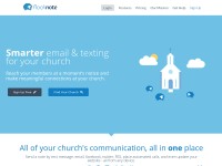 Desktop screenshot for flocknote.com