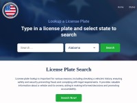 Desktop screenshot for licenseplatelookup.org