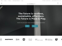 Desktop screenshot for visionect.com
