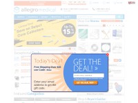 Desktop screenshot for allegromedical.com