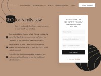 Desktop screenshot for seoforfamilylawyer.com