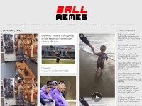 Desktop screenshot for ballmemes.com