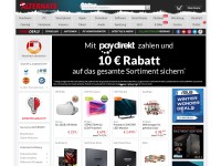 Desktop screenshot for alternate.de