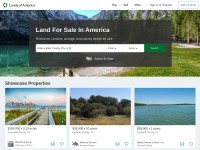 Desktop screenshot for landsofamerica.com