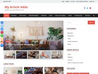 Desktop screenshot for myarticleadda.com