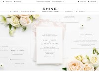 Desktop screenshot for shineweddinginvitations.com