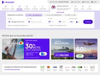 Desktop screenshot for despegar.cl