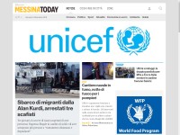 Desktop screenshot for messinatoday.it
