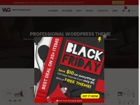 Desktop screenshot for wpthemego.com