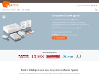 Desktop screenshot for egardia.com