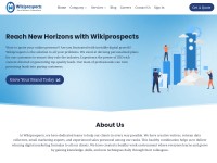 Desktop screenshot for wikiprospects.com