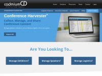 Desktop screenshot for conferenceharvester.com