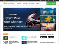 Desktop screenshot for howtotradeblog.com