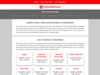 Desktop screenshot for swissglorious.com