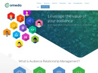 Desktop screenshot for omeda.com