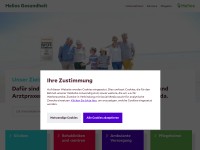 Desktop screenshot for helios-kliniken.de