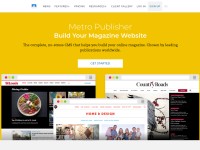 Desktop screenshot for metropublisher.com