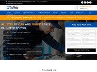 Desktop screenshot for findautopartsonline.com