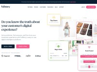 Desktop screenshot for fullstory.com