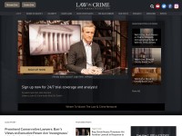 Desktop screenshot for lawandcrime.com