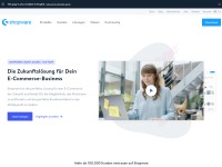 Desktop screenshot for shopware.com
