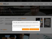 Desktop screenshot for relx.com