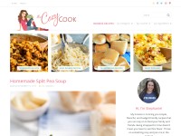 Desktop screenshot for thecozycook.com
