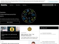 Desktop screenshot for deloitte.at