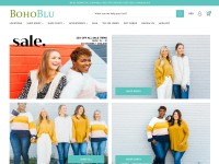 Desktop screenshot for bohoblu.com
