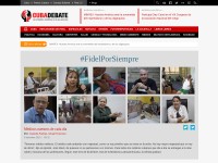 Desktop screenshot for cubadebate.cu