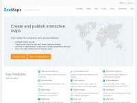 Desktop screenshot for zeemaps.com