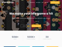 Desktop screenshot for greenpandagames.com