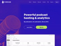 Desktop screenshot for fireside.fm