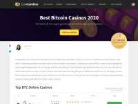 Desktop screenshot for coingambler.net