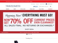 Desktop screenshot for travelsmith.com