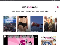 Desktop screenshot for maspormas.com