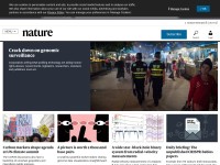 Desktop screenshot for nature.com