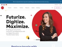 Desktop screenshot for conga.com