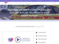 Desktop screenshot for seotoaster.com