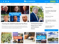 Desktop screenshot for taxfoundation.org